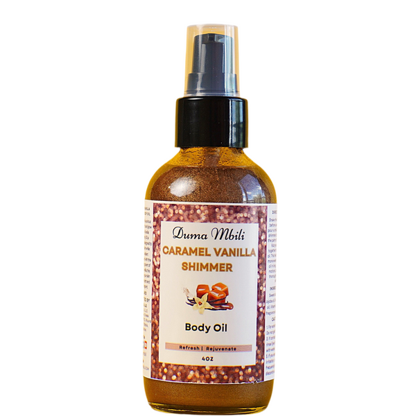 Caramel Vanilla Shimmer Body Oil