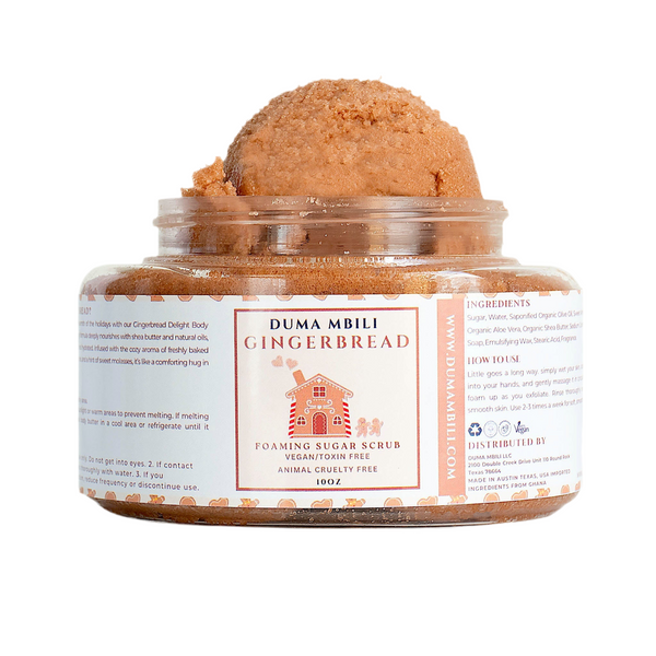 Gingerbread Foaming Sugar Scrub