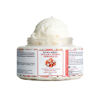 Sugar Cookie Sprinkles Foaming Sugar Scrub