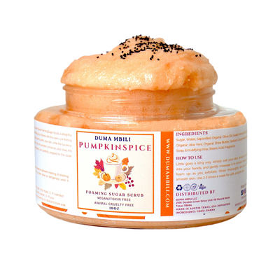 Pumpkin Spice Foaming Body Scrub