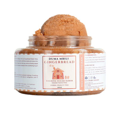 Gingerbread Foaming Sugar Scrub